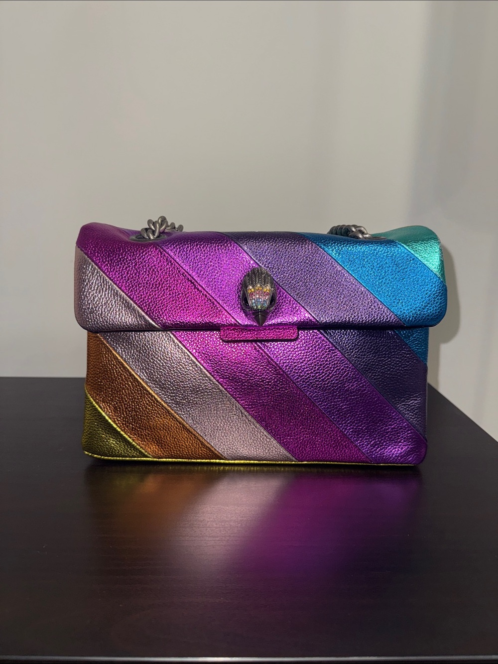 Kurt Geiger London The Kensington Metallic Multicolor Crossbody